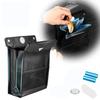 Car Trash Car Trash Bag Storage PU Foldable with LED Sensor Ideal for Front and Rear Car and Includes 2 Trash Bags Can, Case, Waterproof, Magnetic,