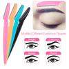 30Pcs Eyebrow Razors Multipurpose Exfoliating Dermaplaning Tool Face Razor and Eyebrow Razors for Women Men with Cover