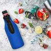 Beer Bottle Cooler Sleeves With Zipper For Party,Beer Holder Black