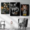 Tiger Wild Animal Canvas Painting Motivational Quotes Posters and Prints Inspirational Wall Art Picture for Office Room Decor