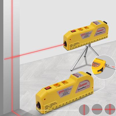 Многоцелевой лазерный измерительный уровень Многофункциональный лазерный уровень Лазерный измерительный горизонтальная линейка Измерительные стандартные метрические линейки