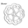 Kitchen Baking Accessories 3D Printed Flower Cookie Cutter, Petal Patterns Safe PLA Mold, DIY Craft Clay Molds Reusable Crafts Embossing Tool