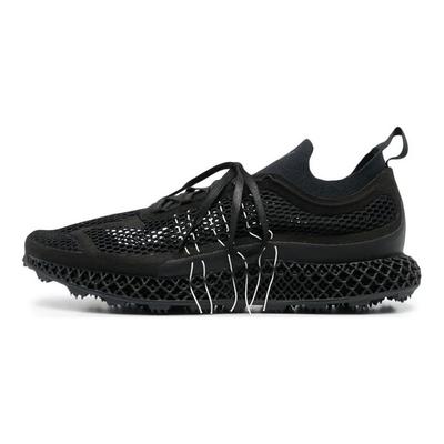 Черные кроссовки унисекс Y-3 Runner 4D Halo Off-White IE4853