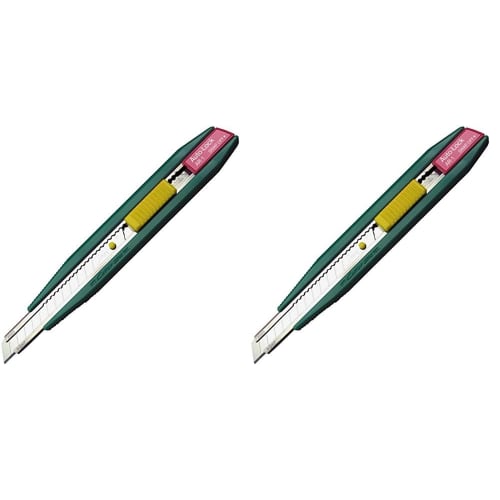 NT Cutter, Type A, Auto-Lock, Wide, Green, AR-1P-G (x 2)