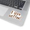 10/50 шт. Ретро наклейки с кофе, я люблю кофе, граффити, наклейки для DIY, багажа, ноутбука, скейтборда, велосипеда, наклейки