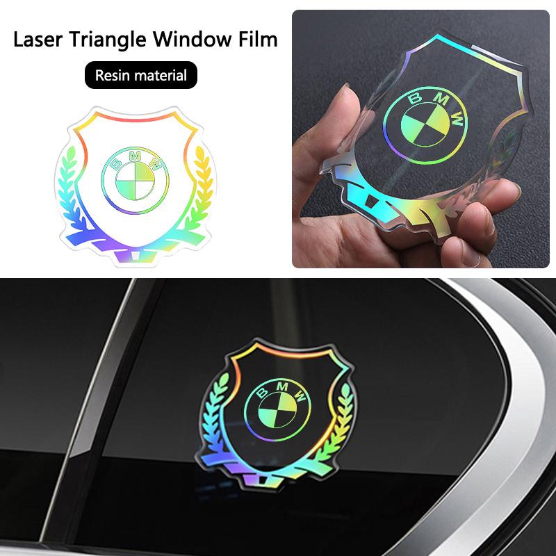 AAAXF1 For BMW Reflective Decoratin Sticker Car Window Fairing Sidebar Decal BMW M F10 F20 E83 E90 E92 E93 X1 X5 X6 F30 G03 E43 E53 E84
