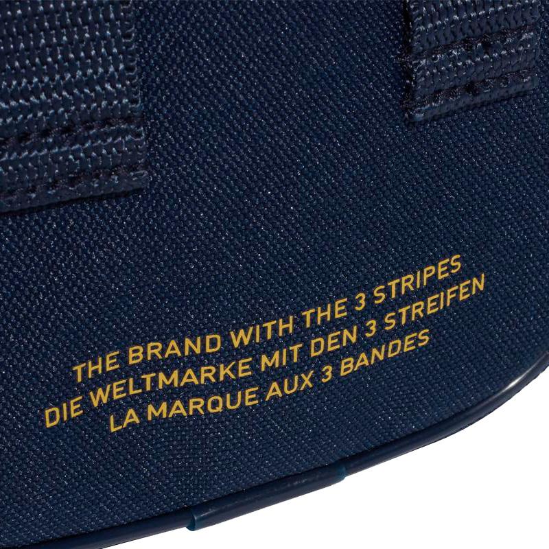 Adidas Оригинальная тканевая сумка через плечо, сумка кроссбоди, обычная, унисекс, темно-синяя, синяя, Adidas DV2408