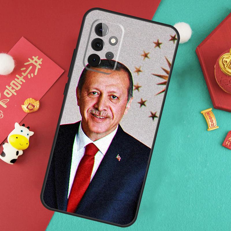 Турция Реджеп Тайип Эрдоган Чехол Для Samsung Galaxy A17 A55 A35 A15 A32 A52 A13 A33 A53 A14 A34 A54 A06 A16 A26 A36 A56