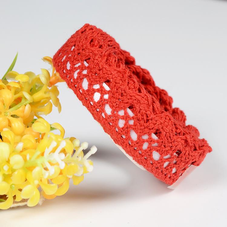 Корейский пасторальный стиль DIY Кружевная отделка Ткань Декоративная лента