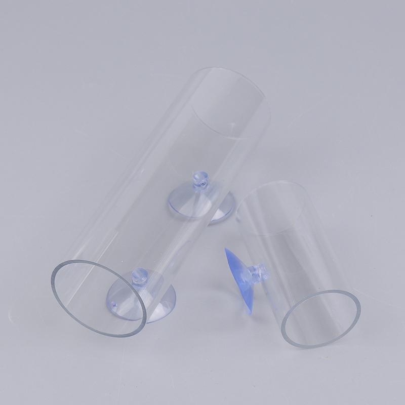 1Pcs Betta Fish Acrylic Tube Tunnel Hollow Design Fish Tank Decorations For Better Observation Fish Improves Betta'S Health