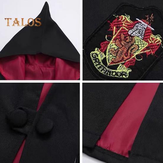 Fantasy Robe Film Television Character Series Mysterious Style Loose Fit Robe Halloween Christmas Costume College Accessories