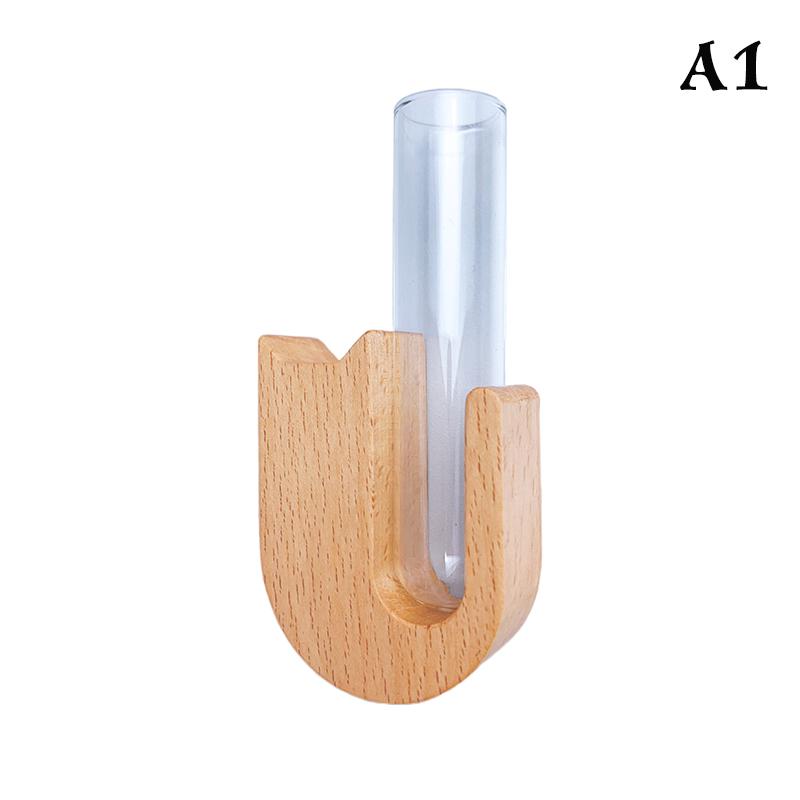 Cat Whisker Vase Pet Whisker Vase Fridge Magnet Wooden And Glass Pet Hair Beard Collector Pets Souvenir Gift Home Decor