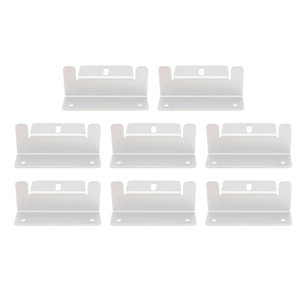 57PCS Solar Panel Mounting Brackets Aluminum Alloy Strong Support Solar Roof Mount Kit for RVs Trailers Boats Yachts