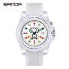SANDA New Calendar Electronic Quartz Watch Fashion Sports, Waterproof Leisure Creative Male and Female Student Watches