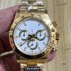 Многофункциональные мужские механические часы Laojia Daytona с тремя циферблатами и шестью стрелками
