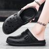 Fashion EVA Men Slippers Soft Outdoor Home Women Casual Shoes Non-slip Couple Garden Shoes Waterproof Chef Shoes Nurse Doctor Sandals