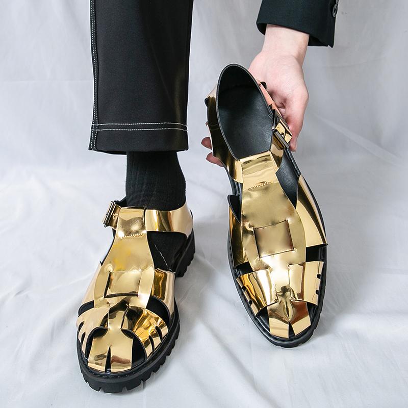 Classic Summer Men Sandals European-style Casual Comfortable Breathable Fashionable Beach Sandals Business Office Men Sandals