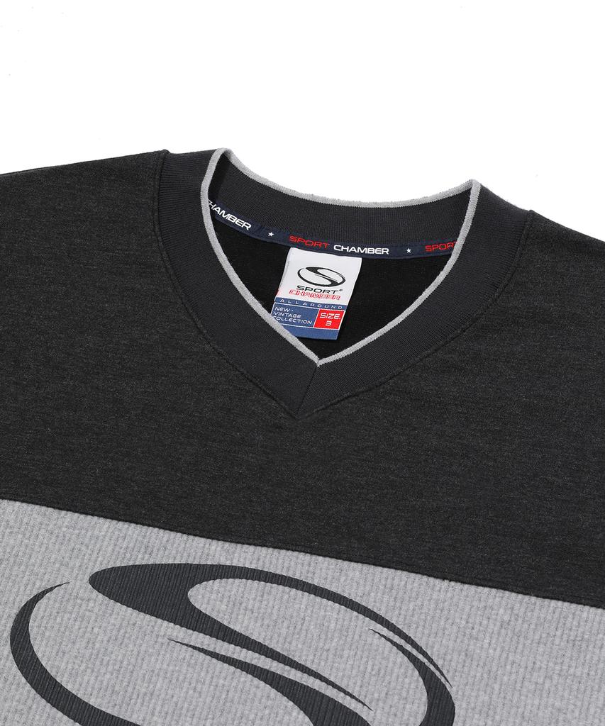 SPORT CHAMBER Sc Block Symbol T-Shirt (Charcoal)