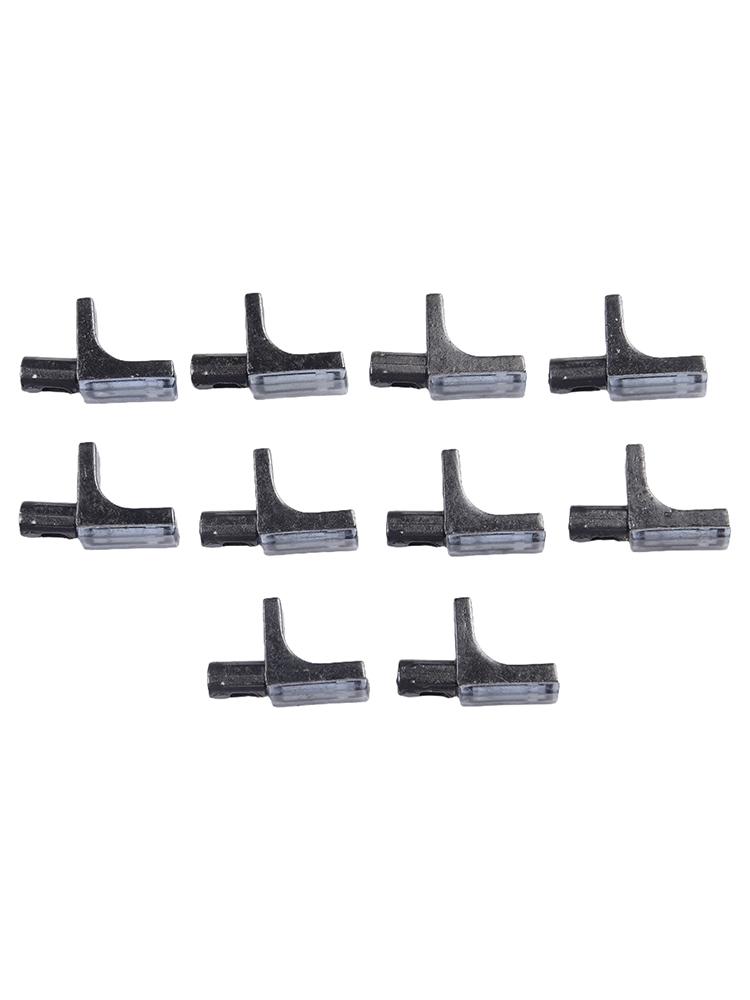 Кронштейн для полки, опорные штифты для полок, металлические, 10 шт., 3*2*1 см, аксессуары для полок, принадлежности для замены винного шкафа, практичные