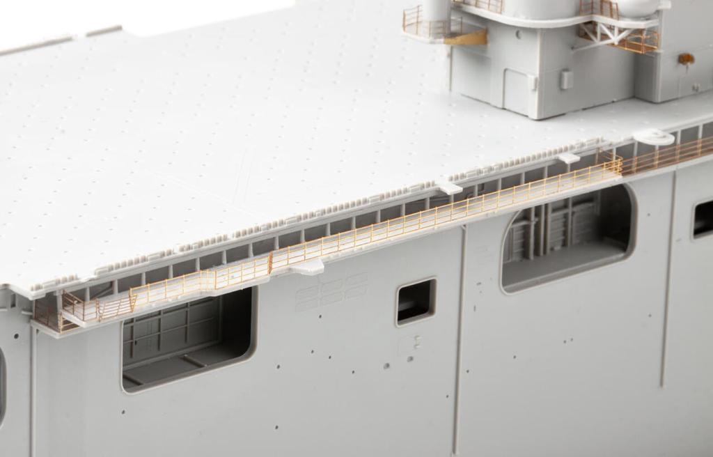 eduard Детали USS Wasp часть 4 Пластиковые детали модели EDU53321 1/350 LHD-1 Фототравление (для трубача) (Корабль)