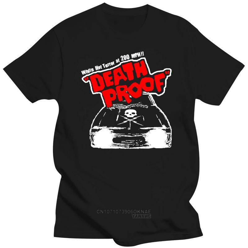 Men Clothing Death Proof Quentin Tarantino Movie Tshirt Summr Cartoon Car Pattern Printed Tshirt Top Unisex Fashion Streetwear