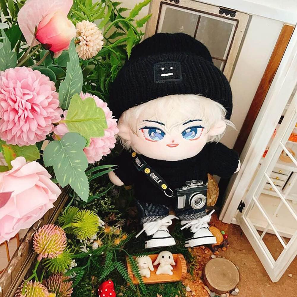 Niannyyhouse Одежда для кукол 20 см Набор одежды Шляпа Свитер Шорты Плюшевая игрушка Хлопок Одежда для кукол-младенцев