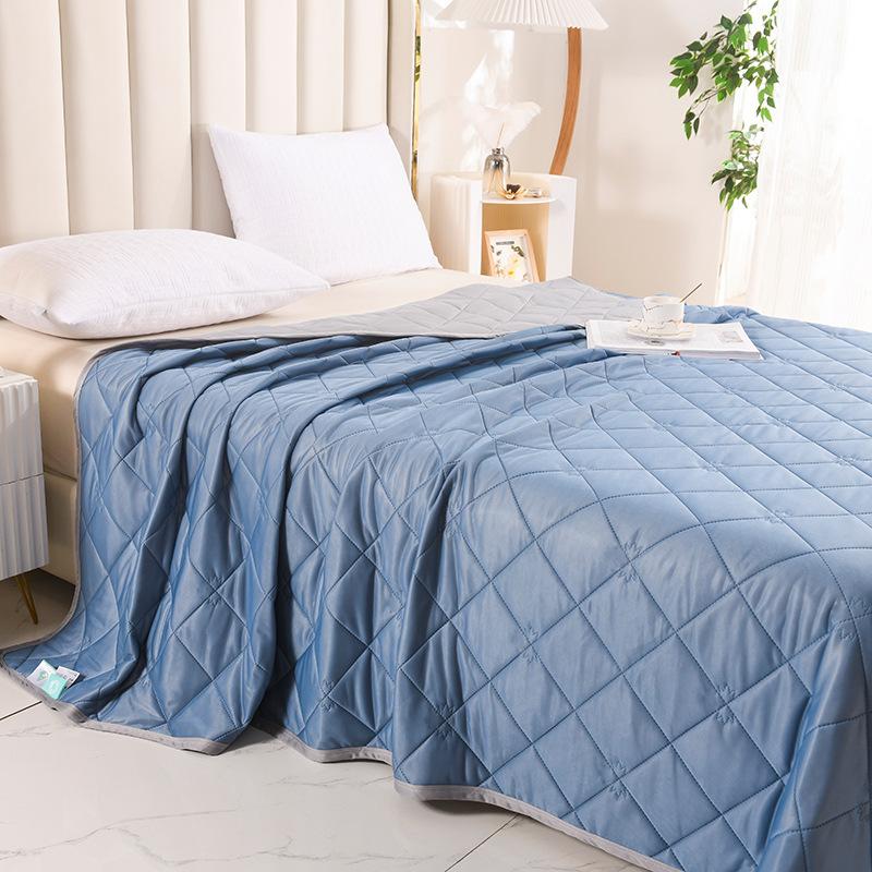 Ощущение прохлады, цельное летнее одеяло, летнее одеяло с мороженым, ледяной шелк, кондиционер, тонкое одеяло, летнее прохладное одеяло, цельное