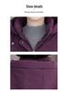 2024 Women's Mid-Length Loose Cotton-Padded Winter Jacket - Plus Size, Fashionable, Thickened Outerwear