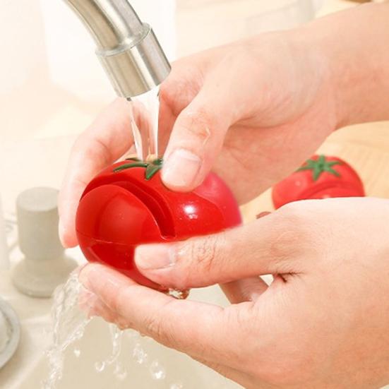 Милая керамическая точилка для томатов, быстрая заточка, многофункциональная резак для фруктов, ножницы, металлическая точилка для посуды, точильный камень, кухонные принадлежности