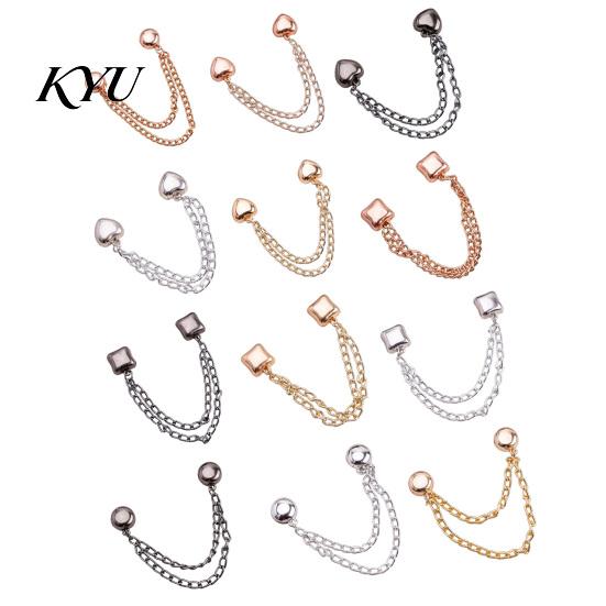 Quick Fix Pants Clip Magnetic Clothing Clips for Sleeve Hem, Multi-Function Fabric Hem Holder with Chain, Detachable Strong Magnet Button Pin