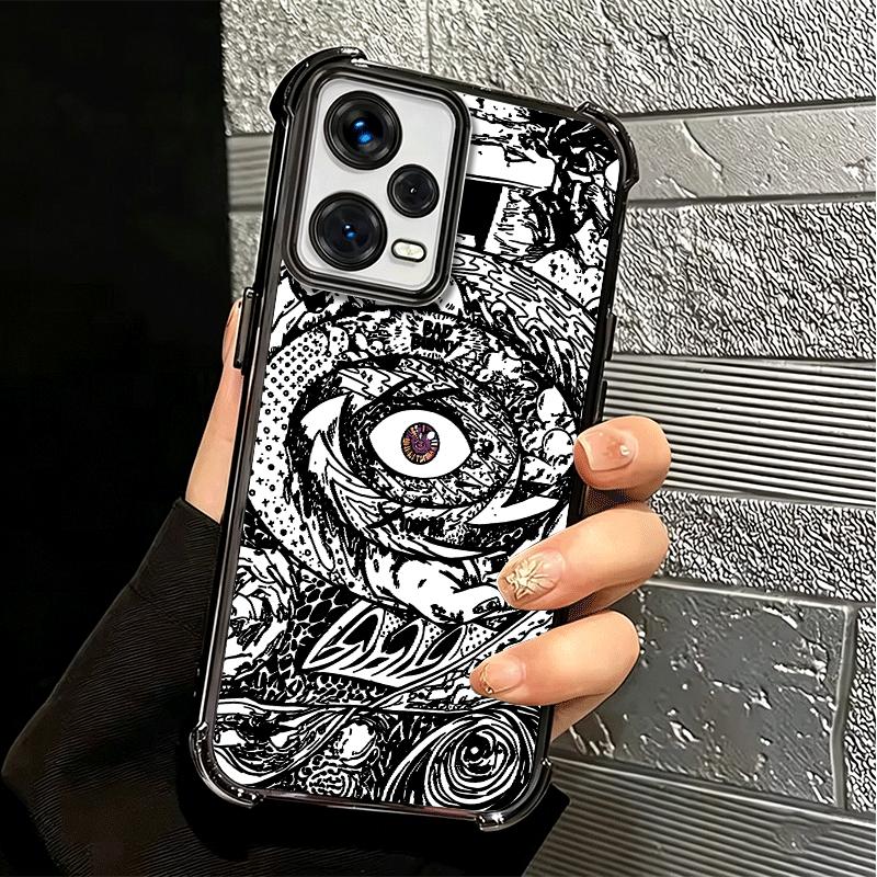 Чехол для телефона Bad Bunny X100pre с покрытием для Xiaomi Redmi Note 14 15 Pro Plus 13 12 11 11S 11T 10 9S 9 5G, противоударный с подушкой безопасности