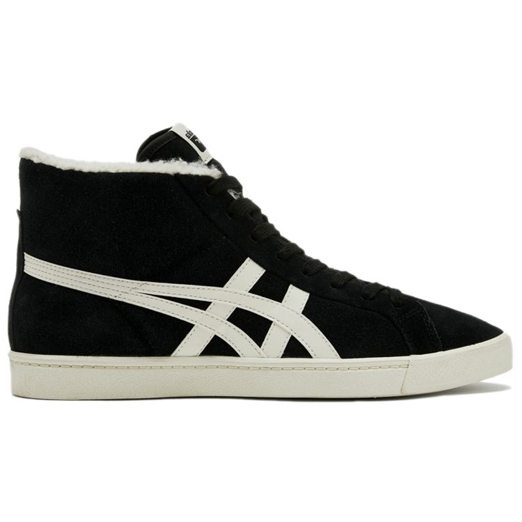 ONITSUKA TIGER Fabre RB Color Blocked Plush Casual Durable Mid-Top Sneakers Unisex Sneakers Black 1183B809-001