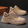 Male Non-Slip Outdoor Sneakers New Leather Treking Footwear for Men Casual Hiking Shoes Travel Climbing Camping Trainers
