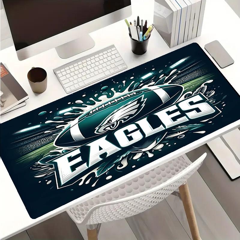 Philadelphia Eagles LOGO Mouse Pad - Non-Slip Rubber Base, Smooth Surface for Work,Gaming,Office,And Home Use, Desk Mouse Pad