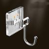 Самоклеящиеся настенные крючки, акриловые крючки для ванной комнаты, для подвешивания водонепроницаемого легкого акрилового крючка класса люкс, без пробивки, полотенце для ванной, крючок для одежды в ванной