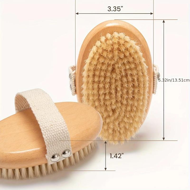 Лимфатическая Контурная Щетка для Лица Синтетические Волокна Щетка для Сухого Массажа Тела Отшелушивающая и Активирующая Кровообращение Щетка для Массажа Тела Щетка для Лица