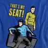 STAR TREK Толстовка My Seat для взрослых унисекс