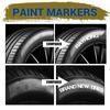 Car Tire Marker Car Compact Portable Waterproof Quick Drying Painting Marker Graffiti Pen