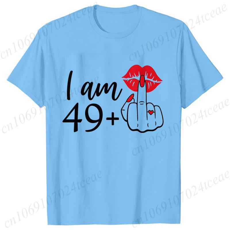 Unisexs New Fashion Streetwear I Am 39 Middle Finger Tshirts 39th Birthday Unisex Clothing Fashion Birthday Y2k Clothes Top