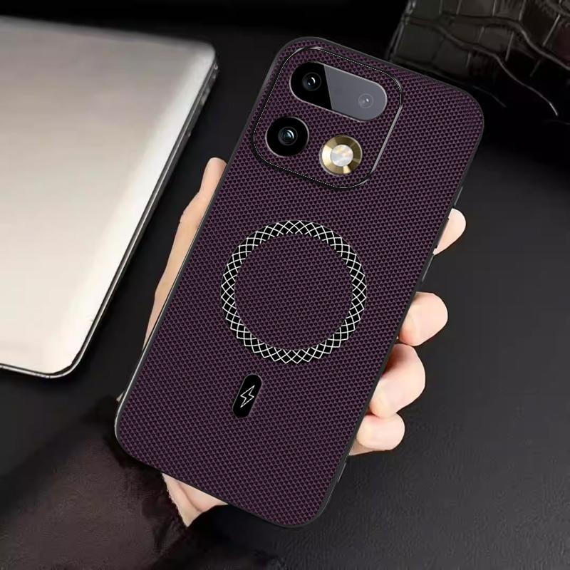 Biruiqu Realme 16 Pro Plus Новый Ультратонкий Магнитный Кожаный Ударопоглощающий Защитный Чехол для Телефона