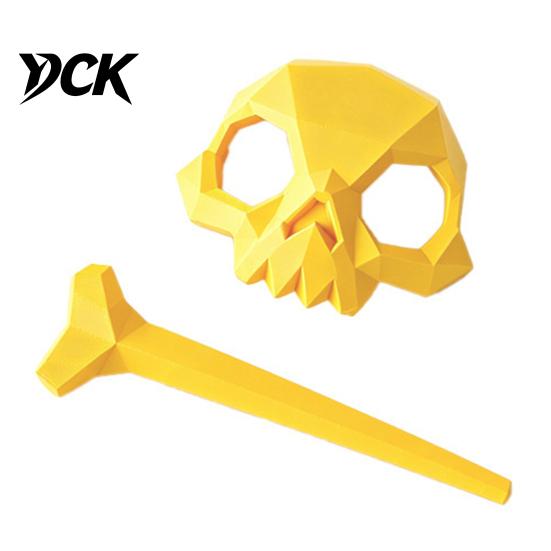 Cool Costume Accessories Skull Hair Stick, 3D Printed Gothic Bone Slide Barrette Atmospheric Jewelry for Women, Spooky Dark Pin Halloween Cosplay