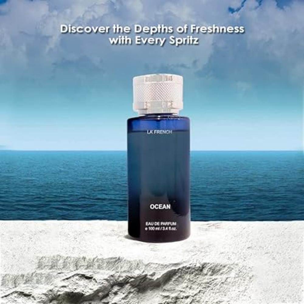 Ocean Eau De Parfum – 100 мл | Стойкие унисекс-парфюмы для мужчин и женщин | Свежий и смелый аромат | Идеально подходит для всех случаев | Премиум-парфюм