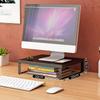 Подставка для монитора настольного компьютера, подставка для экрана настольного компьютера, подставка для монитора ноутбука, органайзер для хранения на столе