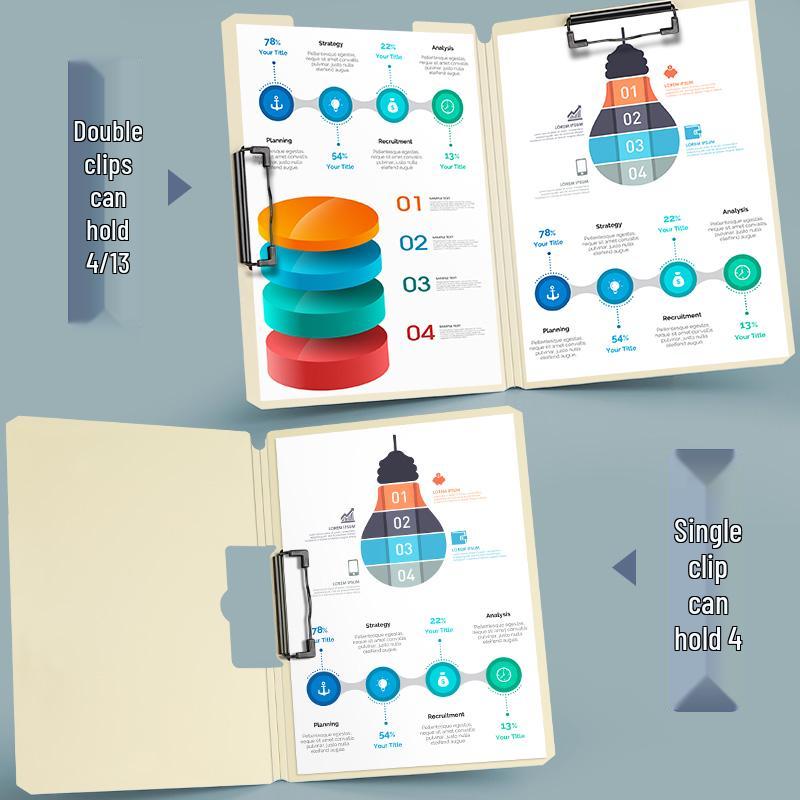 Папка-планшет А4 - Прочное решение для хранения офисных документов