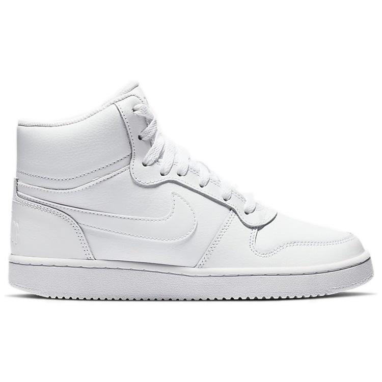 (WMNS) Nike Ebernon Mid 'Triple White' Женские AQ1778-100