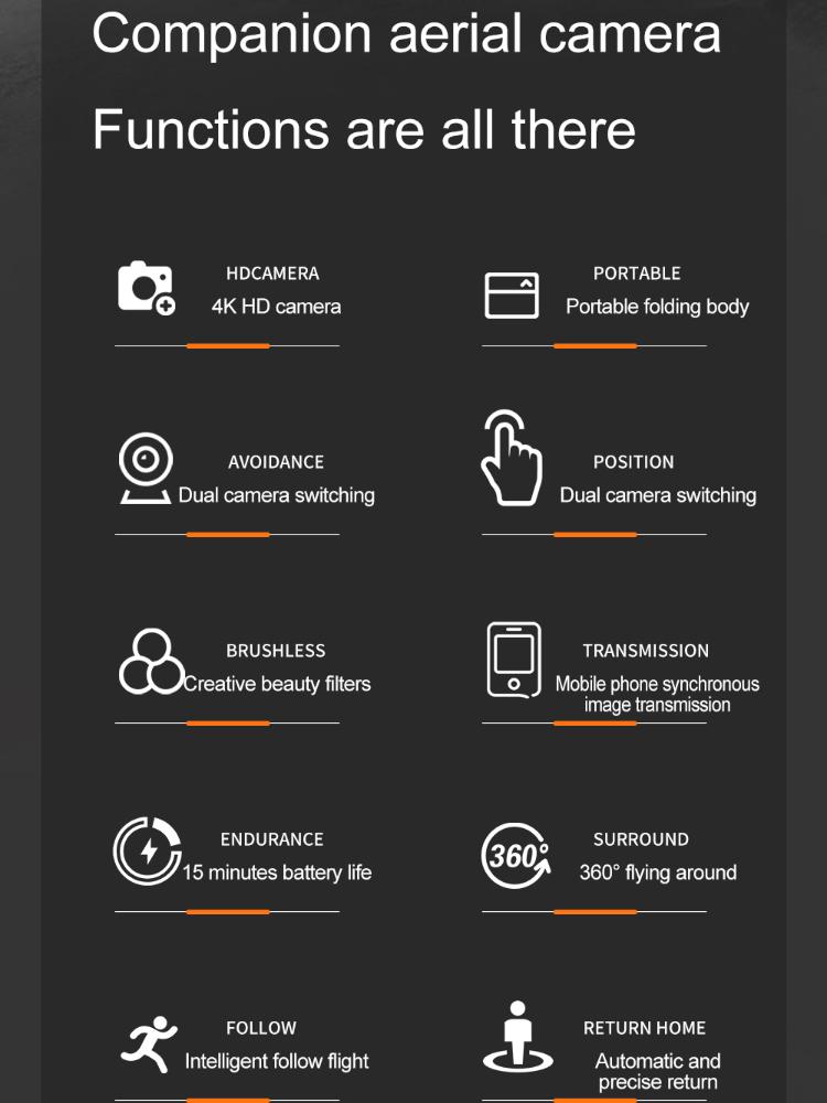 Дрон 4K Профессиональный GPS 5 км Dual HD Квадрокоптер с камерой с обходом препятствий на 360 градусов 5G WiFi VS XT9 Mini Drone RC Quadcopter