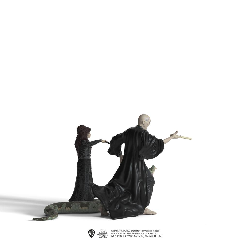 Schleich Harry Potter Series Lord Nagini and Bellatrix Lestrange 42684 Voldemort,