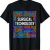 Surgical Technology Words Gift Tech Technologist Surgeon T-Shirt