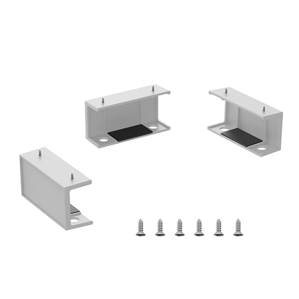Подставка для ноутбука под стол, держатель для полки, кронштейн для хранения, защитный лоток, кронштейн-органайзер с винтами для кабельной коробки