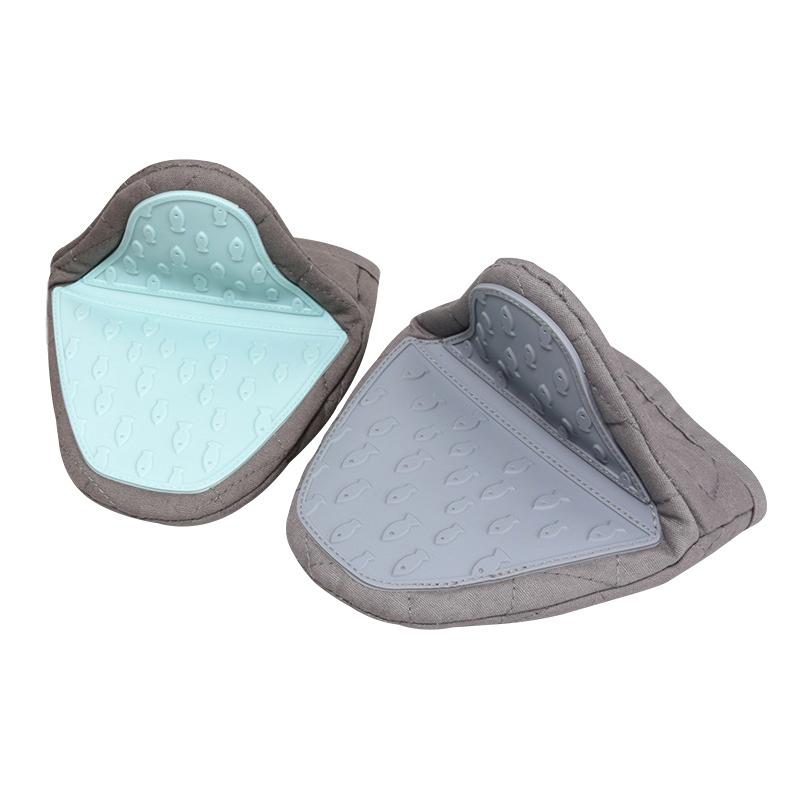 Силиконовые противоожоговые перчатки для духовки, рукавицы, прихватки, кухонные силиконовые перчатки, подставка для подноса, миски, перчатка для духовки, зажим для руки